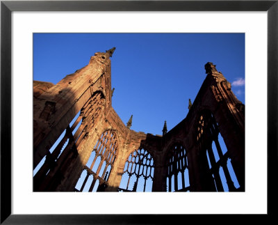 Cathedral Ruins In Evening Light, Coventry, West Midlands, England, United Kingdom by Jean Brooks Pricing Limited Edition Print image