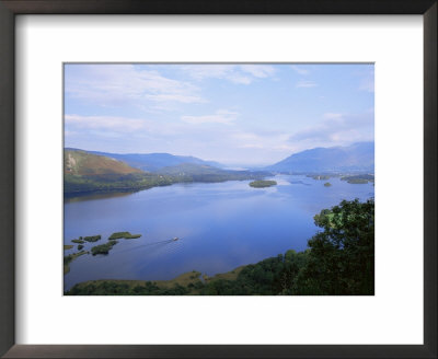 Keswick And Derwent Water From Surprise View, Lake District National Park, Cumbria, England by Neale Clarke Pricing Limited Edition Print image