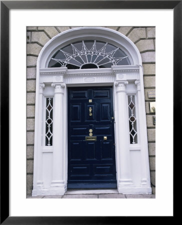 Georgian Doorway, Dublin, Eire (Republic Of Ireland) by Fraser Hall Pricing Limited Edition Print image