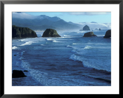 Coastline At Ecola State Park, Oregon Coast, Usa by Janis Miglavs Pricing Limited Edition Print image