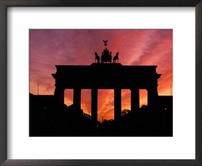 Brandenburg Gate, Unter Den Linden, Berlin, Germany by Dave Bartruff Pricing Limited Edition Print image