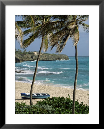 Sam Lords Castle, Palms And Beach, Barbados, West Indies, Caribbean, Central America by J Lightfoot Pricing Limited Edition Print image
