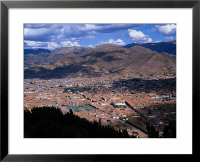 View Of Cuzco With Plaza De Armas, Peru by Shirley Vanderbilt Pricing Limited Edition Print image