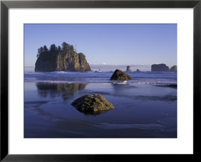 Crying Lady Rock, Second Beach, Olympic National Park, Washington, Usa by Inger Hogstrom Pricing Limited Edition Print image