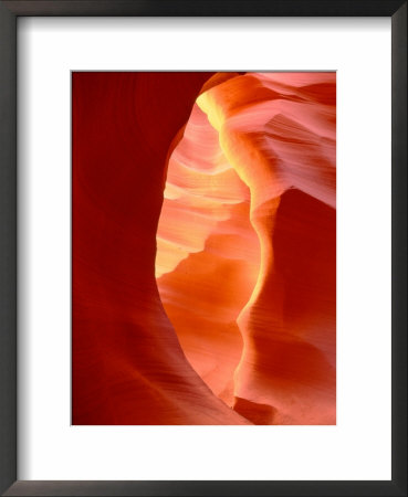 Glowing Sandstone Walls, Lower Antelope Canyon, Navajo Nation, Arizona, Usa by Howie Garber Pricing Limited Edition Print image