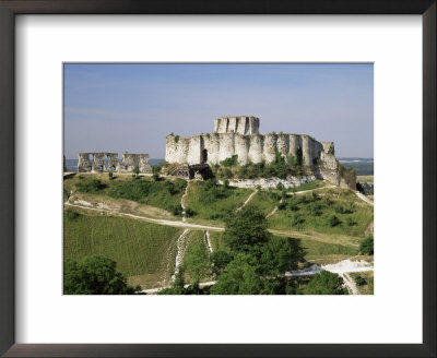 Chateau Gaillard, Les Andelys, Haute-Normandie (Normandy), France by Roy Rainford Pricing Limited Edition Print image