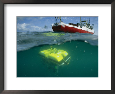 An Unmanned Submersible Conducts Research In The Black Sea by Randy Olson Pricing Limited Edition Print image