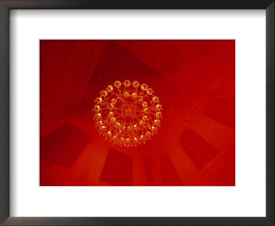 A Skyward View Of A Chandelier by Heather Perry Pricing Limited Edition Print image