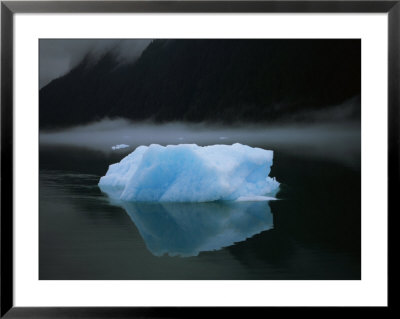 A Blue Iceberg And Its Reflection In Calm Water by Ralph Lee Hopkins Pricing Limited Edition Print image