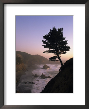 Scenic View Of The Oregon Coast At Twilight by Phil Schermeister Pricing Limited Edition Print image