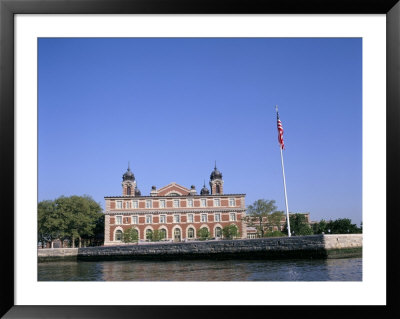 Ellis Island, New York, Usa by I Vanderharst Pricing Limited Edition Print image