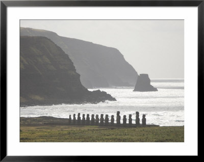 Ahu Tongariki, Unesco World Heritage Site, Easter Island (Rapa Nui), Chile, South America by Michael Snell Pricing Limited Edition Print image