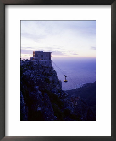 Cable Car Going Up Table Mountain, Cape Town, South Africa, Africa by Yadid Levy Pricing Limited Edition Print image