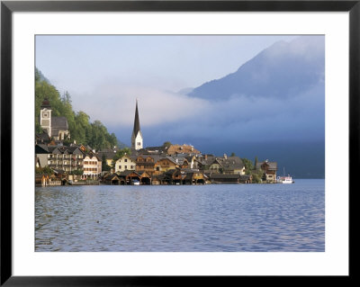 Halstatt (Hallstatt) Lake, Near Salzburg, Salzkammergut, Austria by Christian Kober Pricing Limited Edition Print image