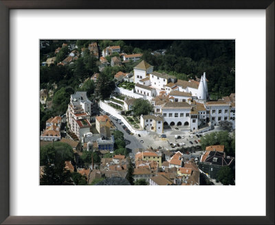 National Palace With Conical Chimneys, Sintra, Portugal by John & Lisa Merrill Pricing Limited Edition Print image