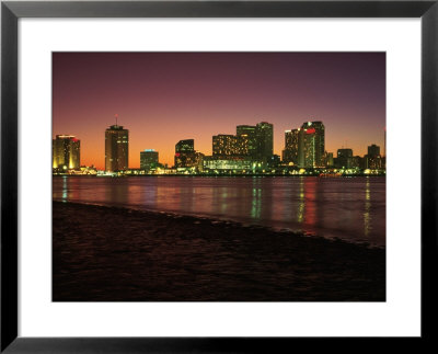 Skyline After Sunset, New Orleans, Louisiana by Kevin Leigh Pricing Limited Edition Print image