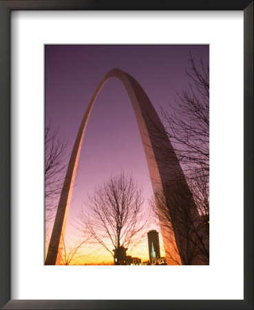 Gateway Arch And Skyline Of St. Louis, Missouri by Russell Dohrmann Pricing Limited Edition Print image