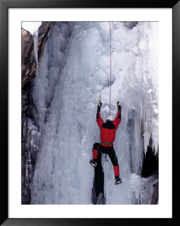 Ice Climber Ascending Wall by Don Grall Pricing Limited Edition Print image