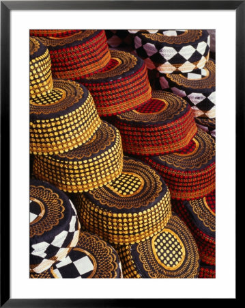 Muslim Prayer Caps For Sale In Colombo, Sri Lanka by Dallas Stribley Pricing Limited Edition Print image