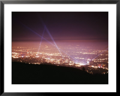 Hollywood Lit Up By Spotlights by Joseph Baylor Roberts Pricing Limited Edition Print image