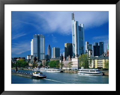 Cityscape Of Frankfurt, Germany by Peter Adams Pricing Limited Edition Print image