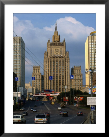 Central Tower Of Foreign Affairs Ministry Building, Moscow, Russia by Jonathan Smith Pricing Limited Edition Print image