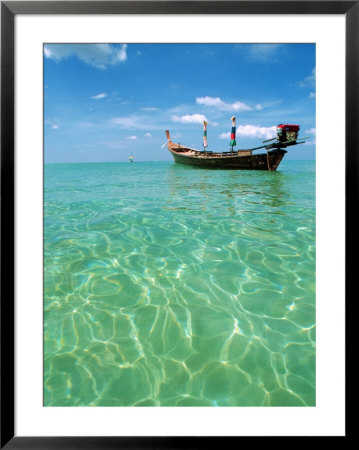 Boat Sitting On Water, Phuket, Thailand by Jacob Halaska Pricing Limited Edition Print image
