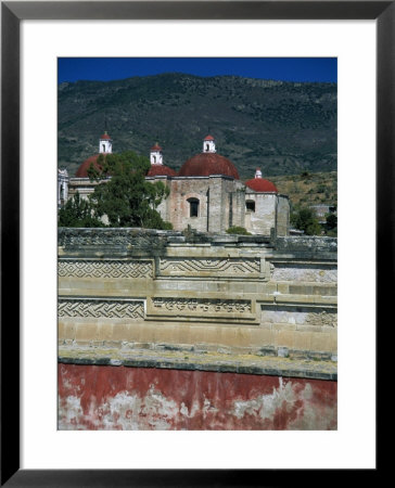 Zapotec Archeological Site, Mitla, Oaxaca, Mexico by Judith Haden Pricing Limited Edition Print image
