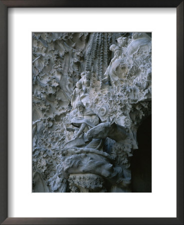 A Detail Of The Familia Sagrada Cathedral In Barcelona, Spain by Taylor S. Kennedy Pricing Limited Edition Print image