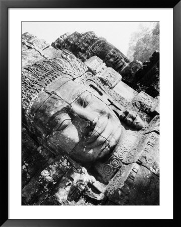 Head Of The Bayon, Angkor, Cambodia by Walter Bibikow Pricing Limited Edition Print image