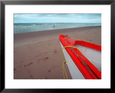 Boat At Brackley Beach, Pei, Canada by Pat Canova Pricing Limited Edition Print image