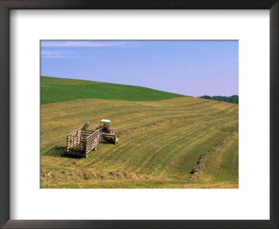 Tractor Pulling Container Of Hay, Ohio by Jeff Friedman Pricing Limited Edition Print image