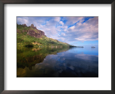 Cruise Ship Paul Gauguin, Cooks Bay, Moorea by Walter Bibikow Pricing Limited Edition Print image