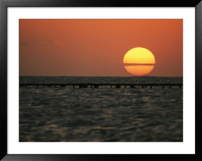 Sunset On The Water At Key West by Bill Curtsinger Pricing Limited Edition Print image