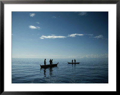 Fishermen On Lake Malawi by Bill Curtsinger Pricing Limited Edition Print image
