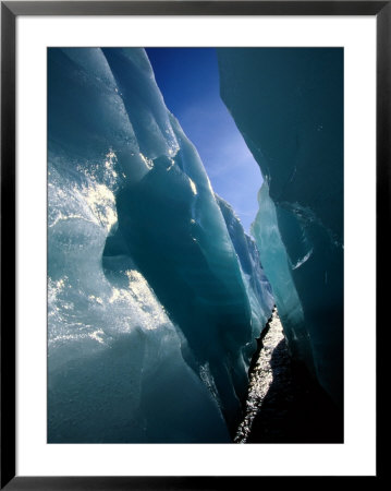 Wolf Creek Flows Through Perennial Ice Sheets Known As Aufeis by Raymond Gehman Pricing Limited Edition Print image