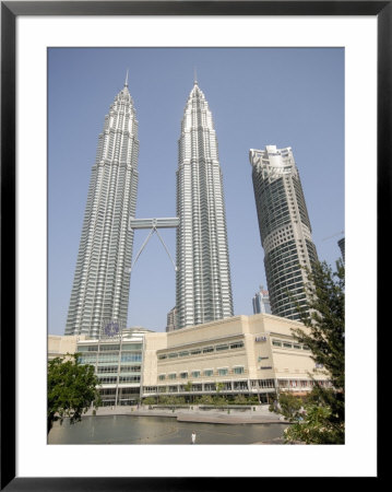 Petronas Twin Towers, One Of The Tallest Buildings In The World, Kuala Lumpur, Malaysia by Richard Nebesky Pricing Limited Edition Print image