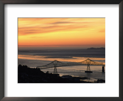 A Distant View Of The Astoria-Washington Bridge At Twilight by Phil Schermeister Pricing Limited Edition Print image