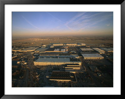 Aerial View Of The Boeing Factory In Wichita by Ira Block Pricing Limited Edition Print image