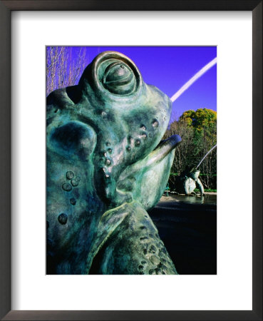 Toad Corners Fountain Detail At Arboretum, Dallas, Texas by Richard Cummins Pricing Limited Edition Print image