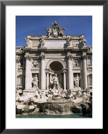 Trevi Fountain, Rome, Lazio, Italy by John Miller Pricing Limited Edition Print image