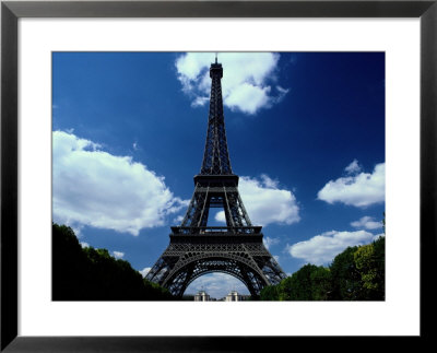 A Scenic View Of The Eiffel Tower by Todd Gipstein Pricing Limited Edition Print image