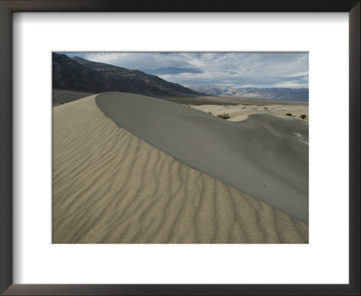 Rippled Sand Dunes In Death Valley by Gordon Wiltsie Pricing Limited Edition Print image