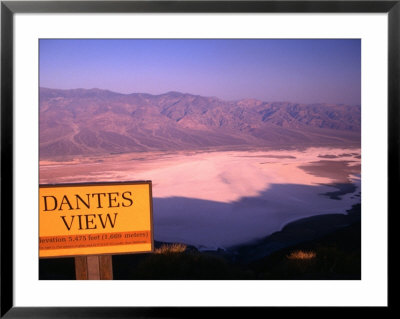 Dantes View And Death Valley, Death Valley, California, Usa by Stephen Saks Pricing Limited Edition Print image