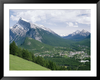 View Of Banff From Mount Norquay by Rich Reid Pricing Limited Edition Print image