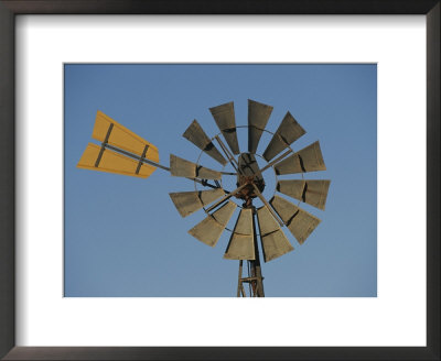 A Windmill On A Farm In The Outback by Nicole Duplaix Pricing Limited Edition Print image