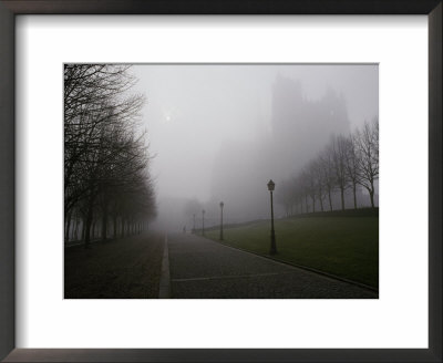 A View In The Morning Mist Of The 13Th-Century Gothic Cathedral Of Notre-Dame by James L. Stanfield Pricing Limited Edition Print image