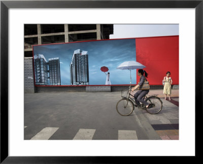Outside A Construction Site, Chengdu, China by Andrew Mcconnell Pricing Limited Edition Print image