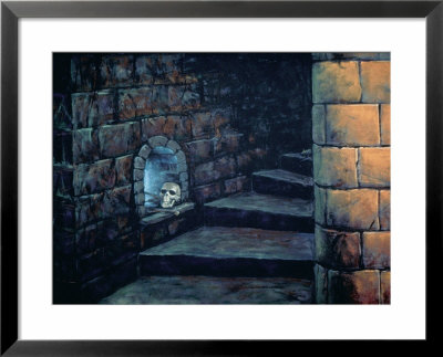 Skull In Castle Dungeon by Mark Hunt Pricing Limited Edition Print image