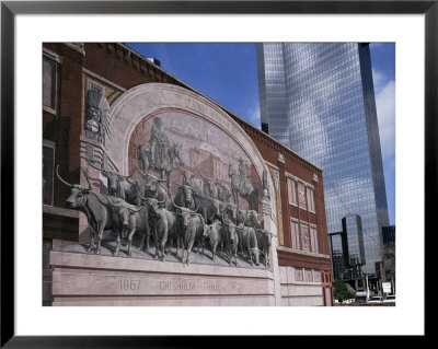 Fort Worth, Texas, Usa by Charles Bowman Pricing Limited Edition Print image